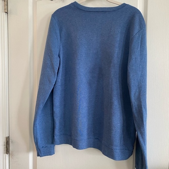 Well worn Weekend Wanderer crewneck XL sweatshirt Blue white - Picture 2 of 12